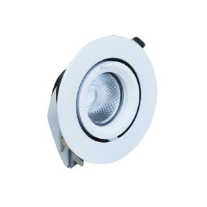 Đèn âm trần xoay 360 độ, 12W, phi 95 