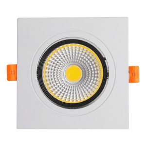 ĐÈN ÂM TRẦN PHẲNG VMT HỘP ĐƠN 12W - VỎ TRẮNG ĐEN - 3 CHẾ ĐỘ MÀU