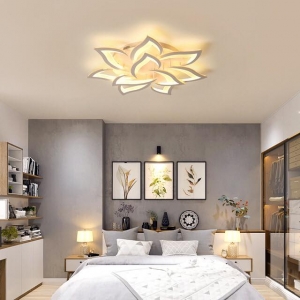 ĐÈN LED ỐP TRẦN MO - 976 10 CÁNH