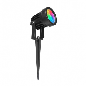 ĐÈN LED CHIẾU ĐIỂM, CẮM CỎ 7W-220V- ĐỔI MÀU