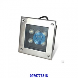 Đèn âm đất dạng vuông 6W