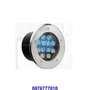 Đèn âm nước dạng chôn, khoét lỗ 12W