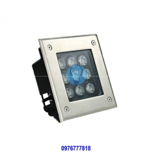 Đèn âm đất dạng vuông 9W