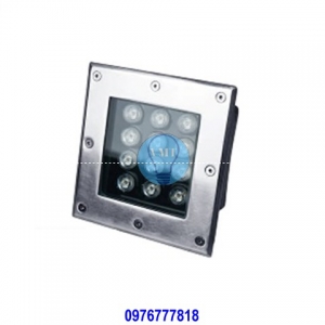 Đèn âm đất vuông 12W