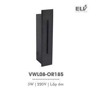 Đèn Led Chân Tường ELV – VWL08-OR185